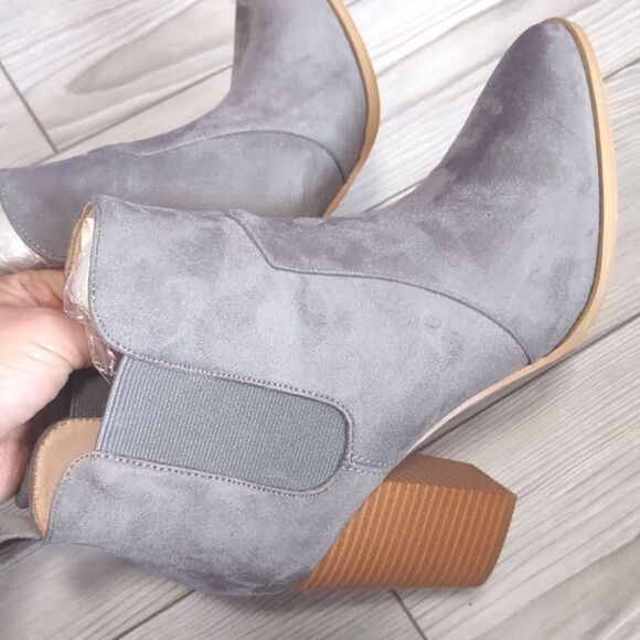 (46-1892)  Omysky Women's Pointed Toe Ankle Boot Sz 8.5 - Picture 9 of 11